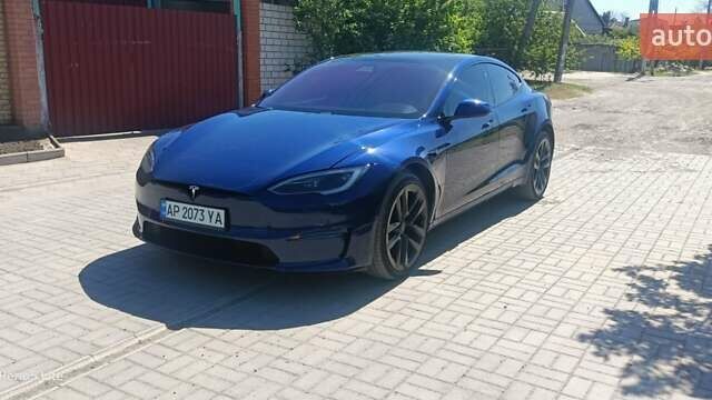 Синій Тесла Модель С, об'ємом двигуна 0 л та пробігом 35 тис. км за 38000 $, фото 1 на Automoto.ua