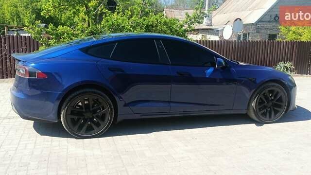 Синій Тесла Модель С, об'ємом двигуна 0 л та пробігом 35 тис. км за 38000 $, фото 2 на Automoto.ua