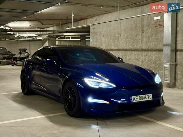 Синий Тесла Модель С, объемом двигателя 0 л и пробегом 29 тыс. км за 49999 $, фото 1 на Automoto.ua