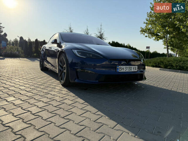Синий Тесла Модель С, объемом двигателя 0 л и пробегом 31 тыс. км за 59900 $, фото 1 на Automoto.ua