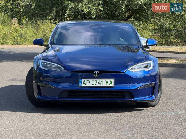 Синий Тесла Модель С, объемом двигателя 0 л и пробегом 115 тыс. км за 33500 $, фото 1 на Automoto.ua