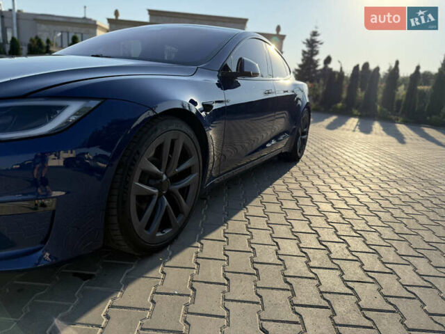 Синий Тесла Модель С, объемом двигателя 0 л и пробегом 31 тыс. км за 59900 $, фото 4 на Automoto.ua
