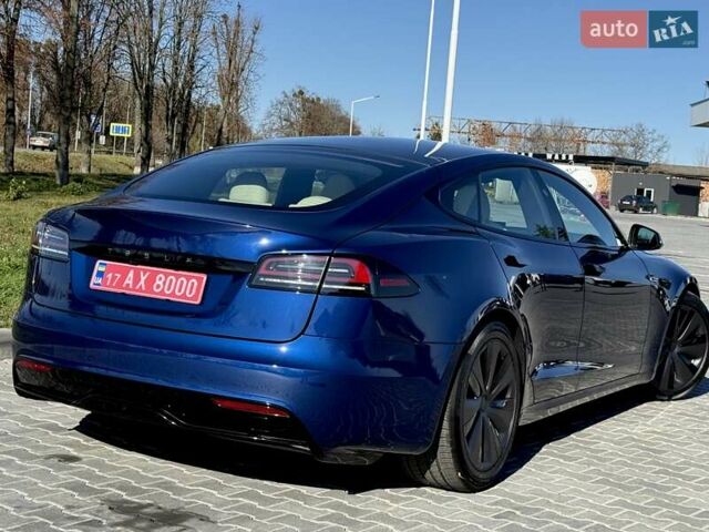 Синий Тесла Модель С, объемом двигателя 0 л и пробегом 1 тыс. км за 52500 $, фото 40 на Automoto.ua