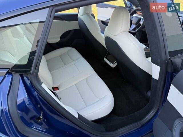 Синий Тесла Модель С, объемом двигателя 0 л и пробегом 1 тыс. км за 52500 $, фото 23 на Automoto.ua