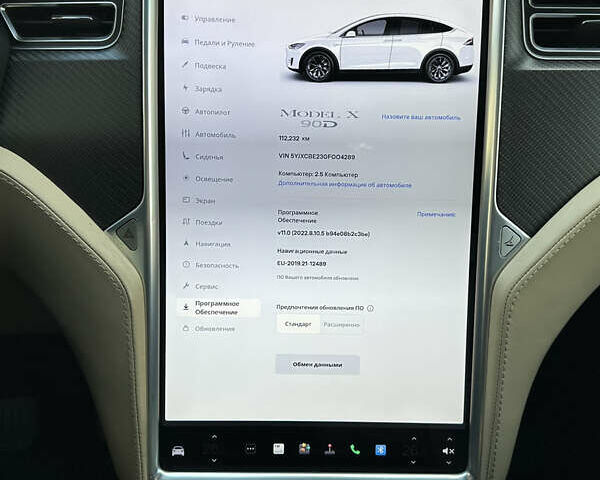 Белый Тесла Модель Х, объемом двигателя 0 л и пробегом 112 тыс. км за 32800 $, фото 22 на Automoto.ua