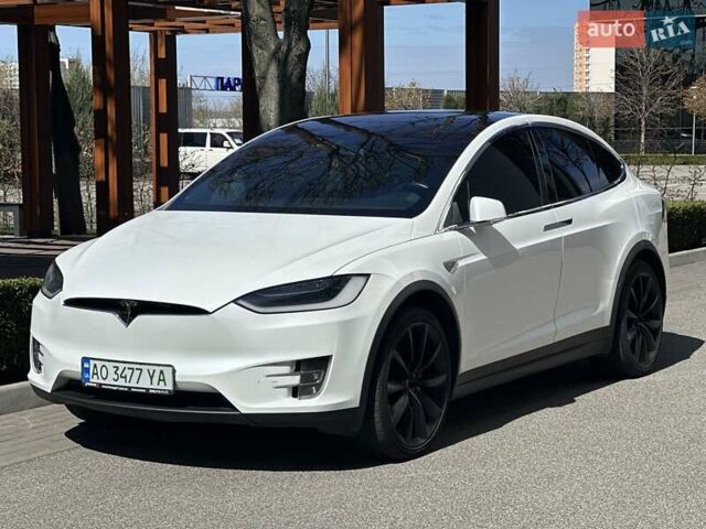Белый Тесла Модель Х, объемом двигателя 0 л и пробегом 128 тыс. км за 48000 $, фото 37 на Automoto.ua