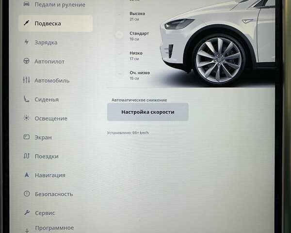 Белый Тесла Модель Х, объемом двигателя 0 л и пробегом 127 тыс. км за 48000 $, фото 26 на Automoto.ua