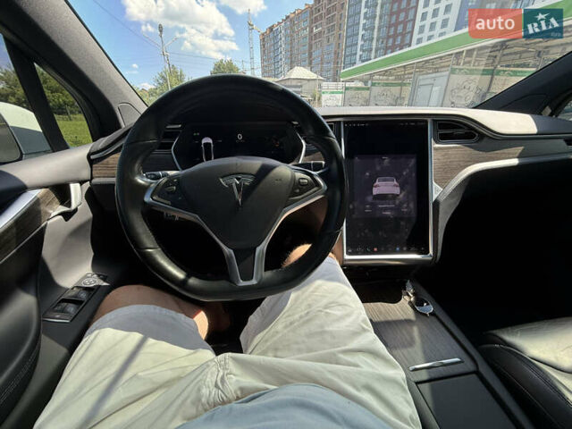 Белый Тесла Модель Х, объемом двигателя 0 л и пробегом 80 тыс. км за 23499 $, фото 19 на Automoto.ua