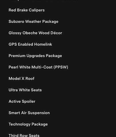 Білий Тесла Модель Х, об'ємом двигуна 0 л та пробігом 119 тис. км за 22000 $, фото 16 на Automoto.ua