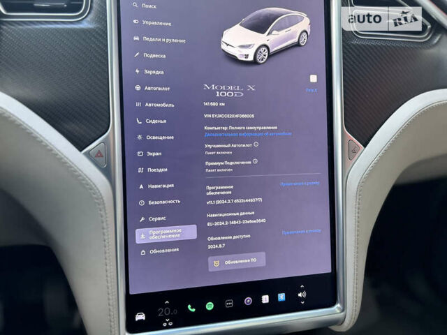 Белый Тесла Модель Х, объемом двигателя 0 л и пробегом 141 тыс. км за 35000 $, фото 55 на Automoto.ua