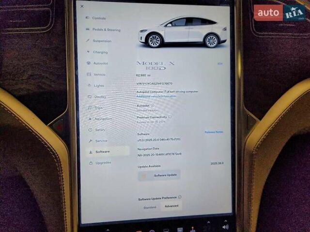 Белый Тесла Модель Х, объемом двигателя 0 л и пробегом 100 тыс. км за 7650 $, фото 8 на Automoto.ua