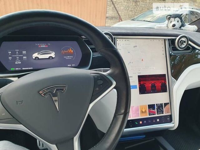 Белый Тесла Модель Х, объемом двигателя 0 л и пробегом 55 тыс. км за 27500 $, фото 28 на Automoto.ua