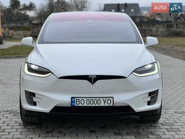 Белый Тесла Модель Х, объемом двигателя 0 л и пробегом 112 тыс. км за 31580 $, фото 1 на Automoto.ua