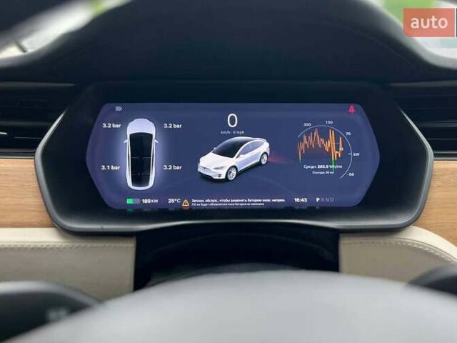 Белый Тесла Модель Х, объемом двигателя 0 л и пробегом 135 тыс. км за 28900 $, фото 15 на Automoto.ua