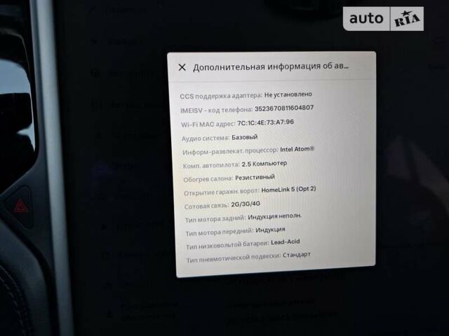 Білий Тесла Модель Х, об'ємом двигуна 0 л та пробігом 42 тис. км за 29500 $, фото 48 на Automoto.ua