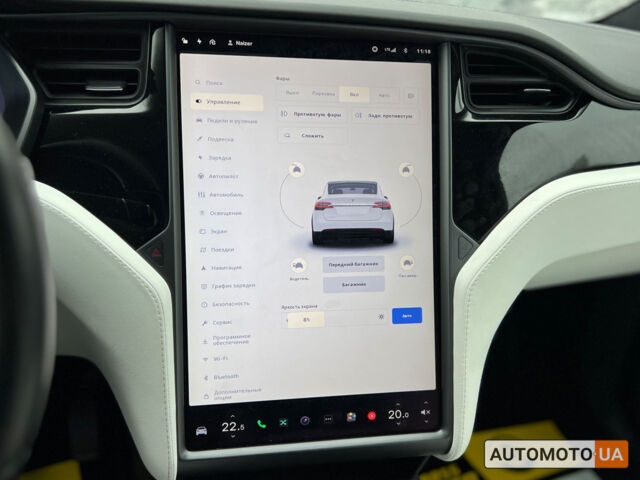 Белый Тесла Модель Х, объемом двигателя 75 л и пробегом 150 тыс. км за 26700 $, фото 27 на Automoto.ua