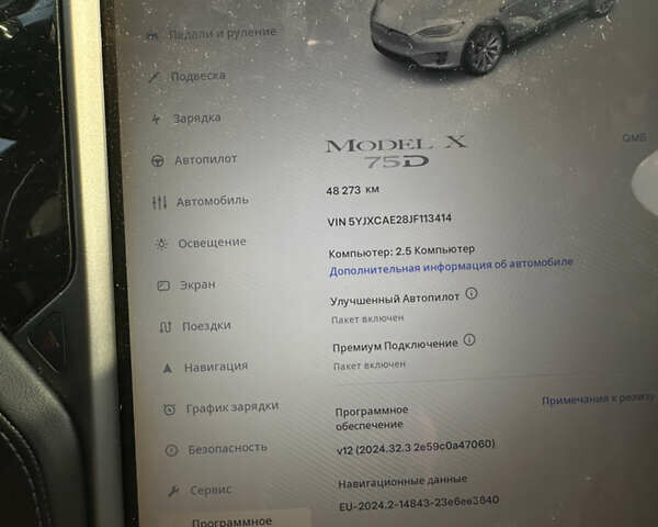 Белый Тесла Модель Х, объемом двигателя 0 л и пробегом 48 тыс. км за 26000 $, фото 9 на Automoto.ua