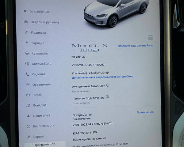 Белый Тесла Модель Х, объемом двигателя 0 л и пробегом 99 тыс. км за 30000 $, фото 23 на Automoto.ua