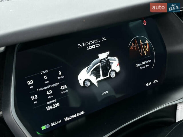 Белый Тесла Модель Х, объемом двигателя 0 л и пробегом 154 тыс. км за 24900 $, фото 13 на Automoto.ua
