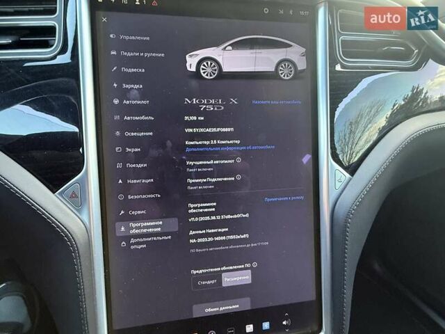 Белый Тесла Модель Х, объемом двигателя 0 л и пробегом 31 тыс. км за 24999 $, фото 23 на Automoto.ua