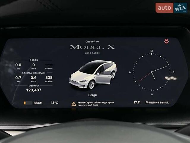 Тесла Модель Х 2019 у Києві на Automoto.ua Білий Тесла Модель Х, об'ємом двигуна 0 л та пробігом 123 тис. км за 33900 $, фото 40 на Automoto.ua