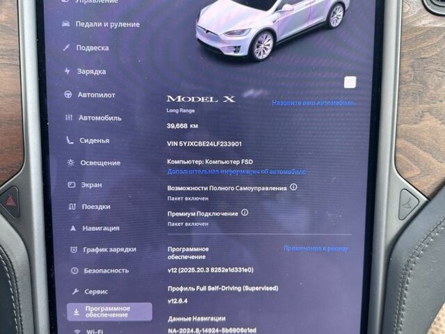 Белый Тесла Модель Х, объемом двигателя 0 л и пробегом 39 тыс. км за 37500 $, фото 1 на Automoto.ua