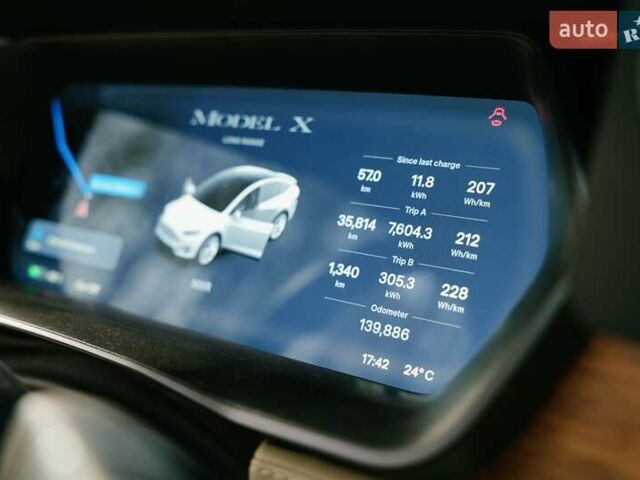 Білий Тесла Модель Х, об'ємом двигуна 0 л та пробігом 160 тис. км за 39999 $, фото 3 на Automoto.ua