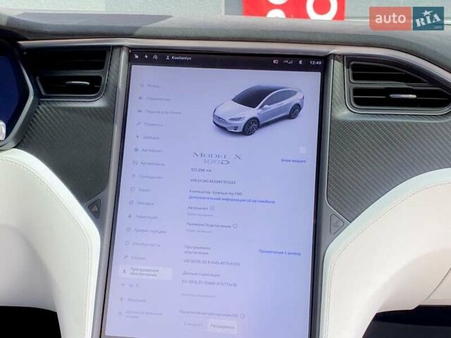 Белый Тесла Модель Х, объемом двигателя 0 л и пробегом 123 тыс. км за 31499 $, фото 22 на Automoto.ua