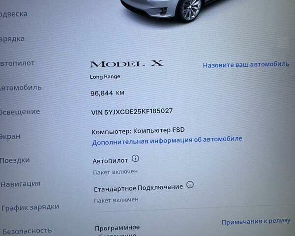 Белый Тесла Модель Х, объемом двигателя 0 л и пробегом 96 тыс. км за 30000 $, фото 12 на Automoto.ua
