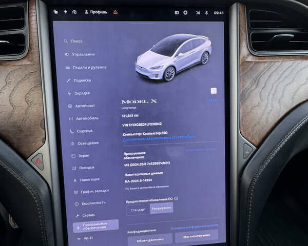 Білий Тесла Модель Х, об'ємом двигуна 0 л та пробігом 132 тис. км за 26999 $, фото 13 на Automoto.ua