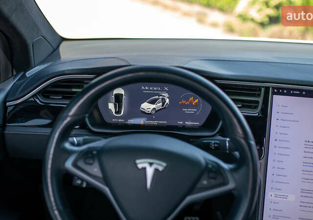 Белый Тесла Модель Х, объемом двигателя 0 л и пробегом 46 тыс. км за 39500 $, фото 46 на Automoto.ua