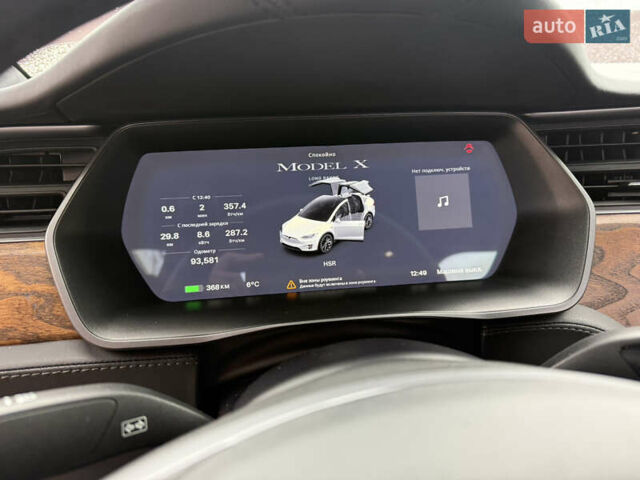 Белый Тесла Модель Х, объемом двигателя 0 л и пробегом 93 тыс. км за 33500 $, фото 22 на Automoto.ua