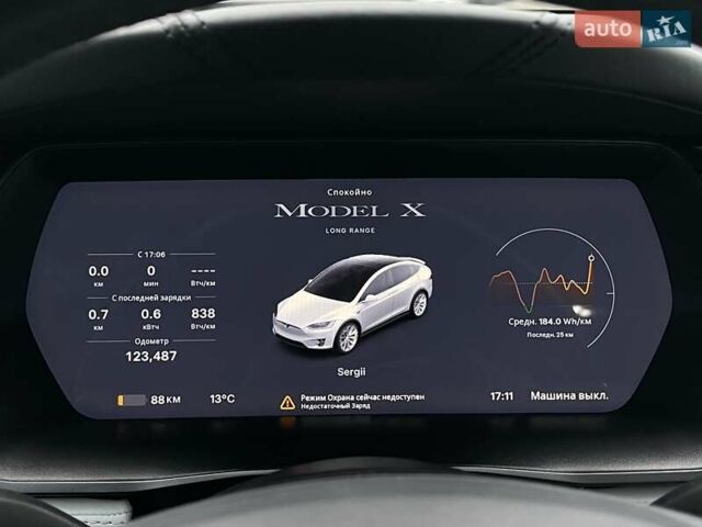 Тесла Модель Х 2019 у Києві на Automoto.ua Білий Тесла Модель Х, об'ємом двигуна 0 л та пробігом 123 тис. км за 33900 $, фото 41 на Automoto.ua