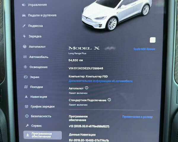 Белый Тесла Модель Х, объемом двигателя 0 л и пробегом 54 тыс. км за 42500 $, фото 26 на Automoto.ua