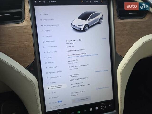 Белый Тесла Модель Х, объемом двигателя 0 л и пробегом 90 тыс. км за 29999 $, фото 4 на Automoto.ua