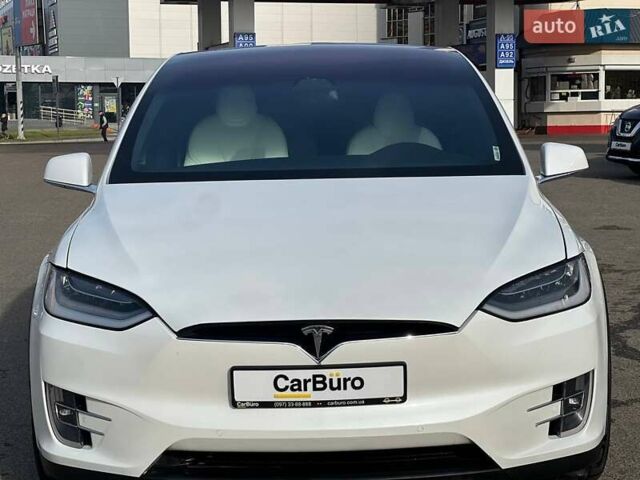 Белый Тесла Модель Х, объемом двигателя 0 л и пробегом 113 тыс. км за 33900 $, фото 5 на Automoto.ua