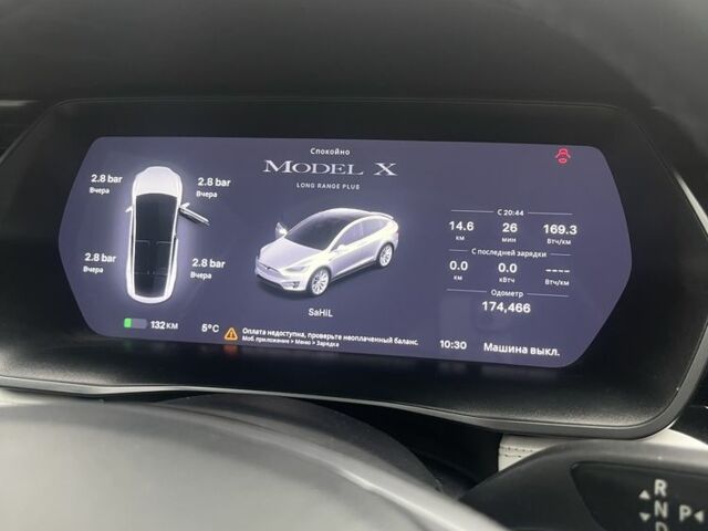Белый Тесла Модель Х, объемом двигателя 0 л и пробегом 174 тыс. км за 29900 $, фото 7 на Automoto.ua