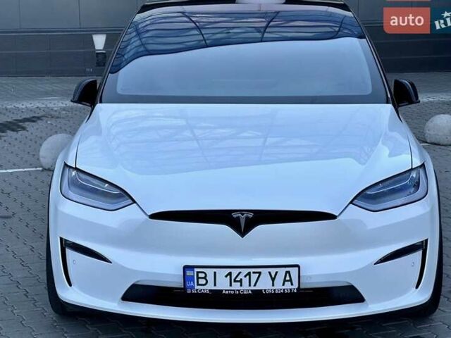 Білий Тесла Модель Х, об'ємом двигуна 0 л та пробігом 51 тис. км за 39500 $, фото 5 на Automoto.ua