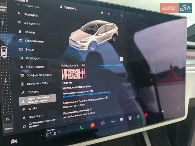 Білий Тесла Модель Х, об'ємом двигуна 0 л та пробігом 1 тис. км за 79999 $, фото 85 на Automoto.ua