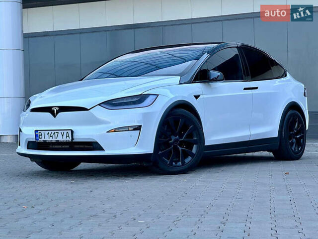Белый Тесла Модель Х, объемом двигателя 0 л и пробегом 51 тыс. км за 44900 $, фото 3 на Automoto.ua