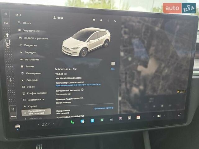 Білий Тесла Модель Х, об'ємом двигуна 0 л та пробігом 116 тис. км за 39900 $, фото 11 на Automoto.ua