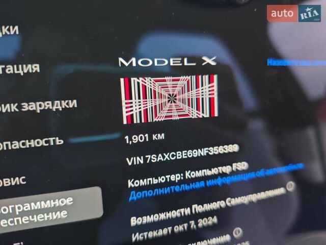 Білий Тесла Модель Х, об'ємом двигуна 0 л та пробігом 1 тис. км за 79999 $, фото 23 на Automoto.ua