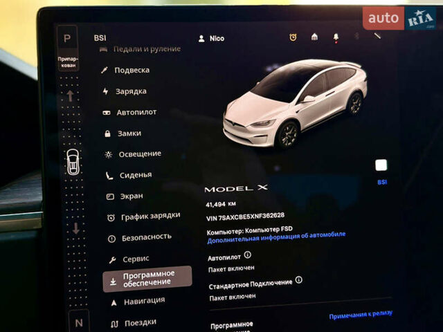 Білий Тесла Модель Х, об'ємом двигуна 0 л та пробігом 41 тис. км за 44000 $, фото 21 на Automoto.ua