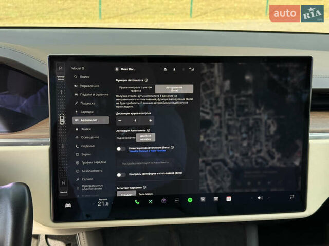 Білий Тесла Модель Х, об'ємом двигуна 0 л та пробігом 55 тис. км за 47000 $, фото 20 на Automoto.ua