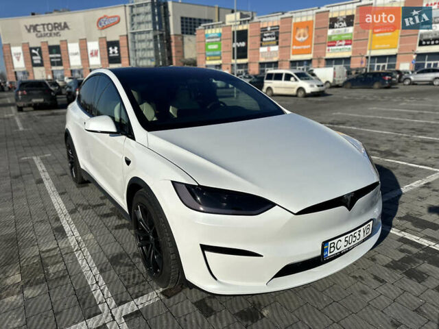 Білий Тесла Модель Х, об'ємом двигуна 0 л та пробігом 33 тис. км за 58000 $, фото 1 на Automoto.ua
