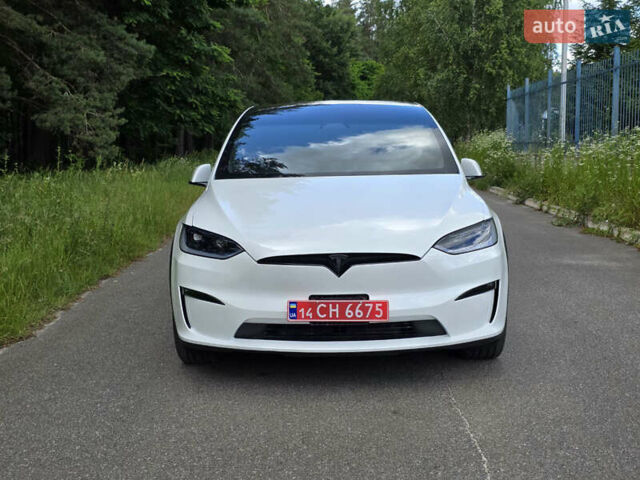 Білий Тесла Модель Х, об'ємом двигуна 0 л та пробігом 45 тис. км за 47500 $, фото 1 на Automoto.ua