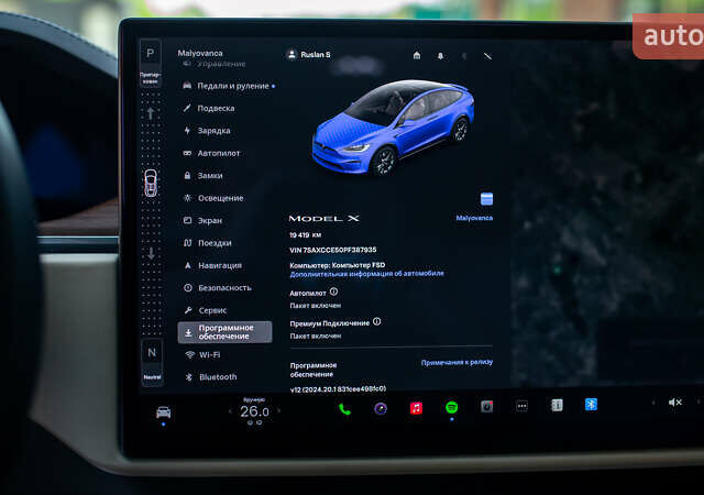 Білий Тесла Модель Х, об'ємом двигуна 0 л та пробігом 54 тис. км за 71999 $, фото 58 на Automoto.ua