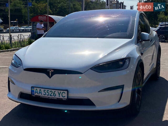Білий Тесла Модель Х, об'ємом двигуна 0 л та пробігом 45 тис. км за 51900 $, фото 1 на Automoto.ua