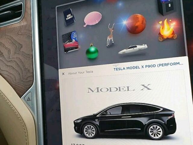 Чорний Тесла Модель Х, об'ємом двигуна 0 л та пробігом 33 тис. км за 43999 $, фото 2 на Automoto.ua