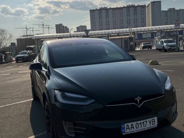 Черный Тесла Модель Х, объемом двигателя 0 л и пробегом 84 тыс. км за 19850 $, фото 2 на Automoto.ua